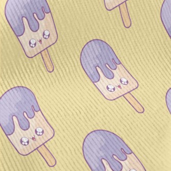 Big Eyes Purple Popsicle Standard Corduroy