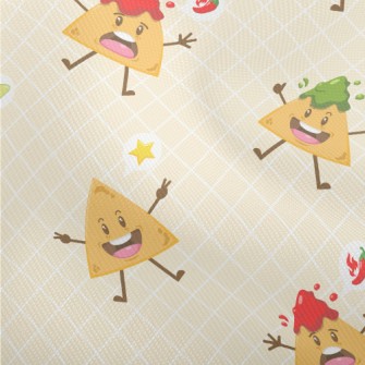Cartoon Potato Chips With Dip Dobby