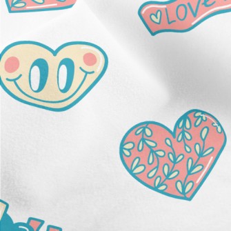 Valentine's Day Naughty He Micro Fleece