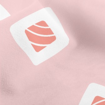 Japanese Salmon Sushi Roll Micro Fleece