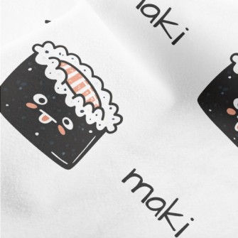 Salmon Sushi Roll Micro Fleece