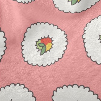 Cute Cartoon Sushi Roll Minky