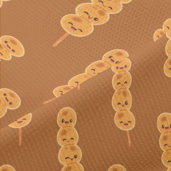 Cartoon Soy Sauce Dumplings Piqué