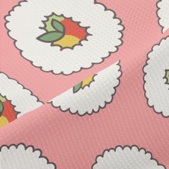 Cute Cartoon Sushi Roll Piqué