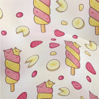 Two-color Cat Popsicle Lightweight Performance Linen