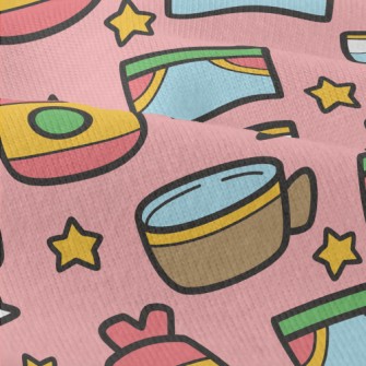 Cartoon Hand Drawn Cup Modern Jersey