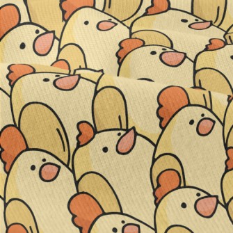 Cute Hand Drawn Chickens Modern Jersey