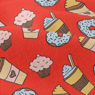 Hand Drawn Coffee Afternoon Te Modern Jersey