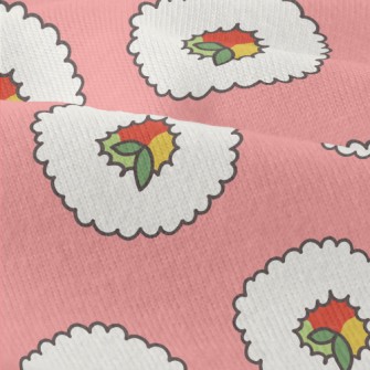 Cute Cartoon Sushi Roll Modern Jersey