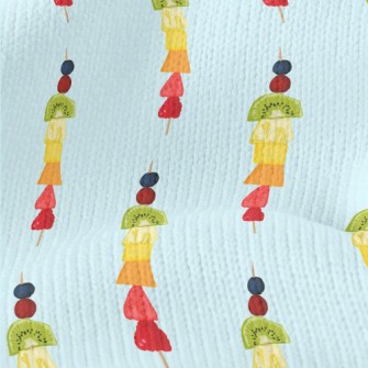 Rainbow Fruit Skewers Stretch Jersey