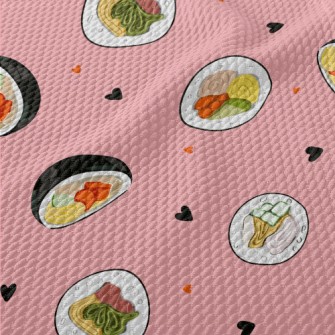 Korean Rice Rolls Birdseye Piqué