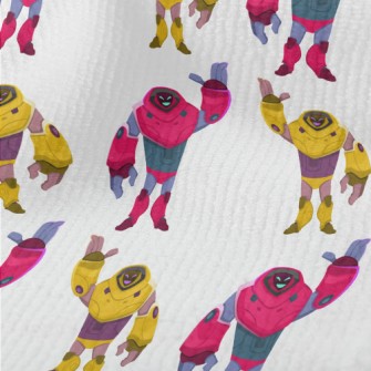 Handsome Colorful Robot Terry