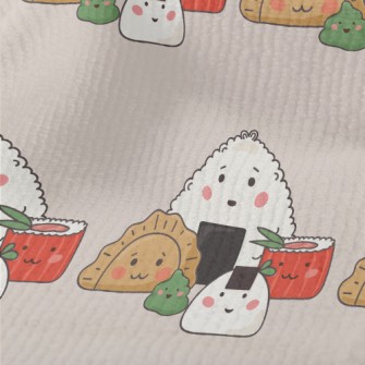 Japanese Dumplings And Sushi Terry