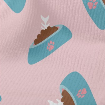 Cartoon Cat Food Bowl Terry