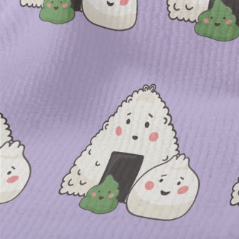 Triangular Rice Balls And Stea Terry