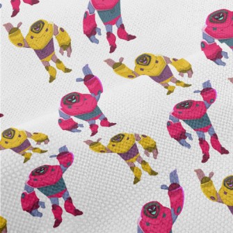 Handsome Colorful Robot Performance Linen