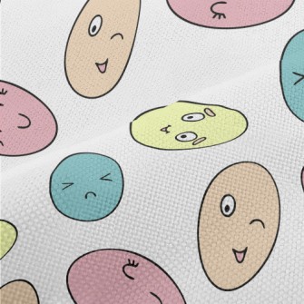 Playful Expression Easter Eggs Performance Linen
