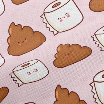 Cartoon Toilet Paper Performance Linen