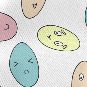 Playful Expression Easter Eggs Standard Corduroy