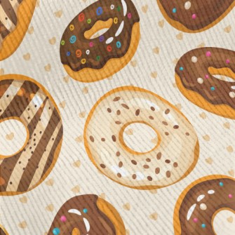 Chocolate Icing Donuts Standard Corduroy