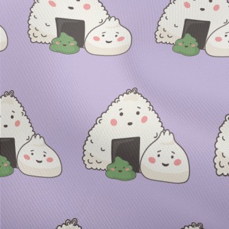 Triangular Rice Balls And Stea Dobby