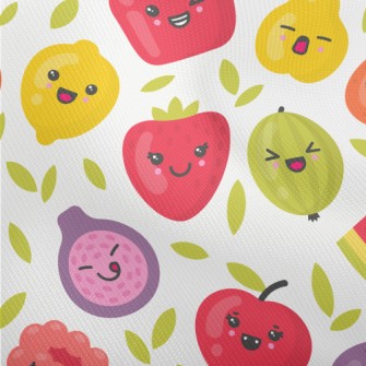 Cartoon Playful Fruits Dobby