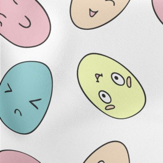 Playful Expression Easter Eggs Stretch Ponte