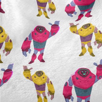 Handsome Colorful Robot Minky