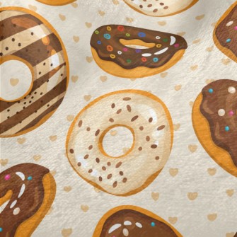 Chocolate Icing Donuts Minky