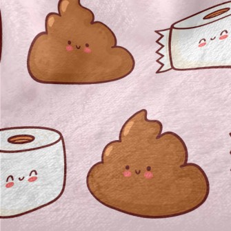 Cartoon Toilet Paper Minky
