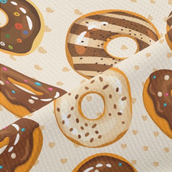 Chocolate Icing Donuts Piqué