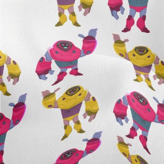 Handsome Colorful Robot Lightweight Performance Linen