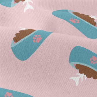 Cartoon Cat Food Bowl Modern Jersey