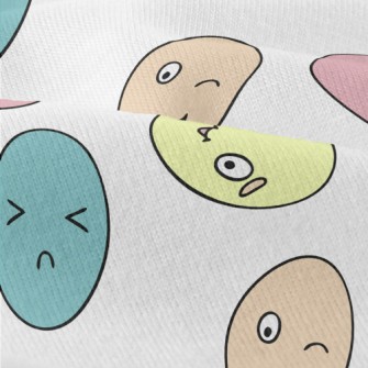 Playful Expression Easter Eggs Modern Jersey