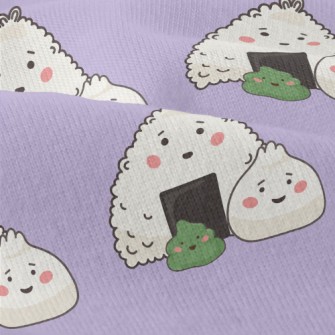 Triangular Rice Balls And Stea Modern Jersey
