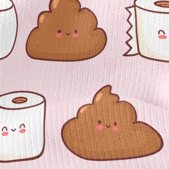 Cartoon Toilet Paper Stretch Jersey