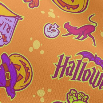 Evil Halloween Chiffon