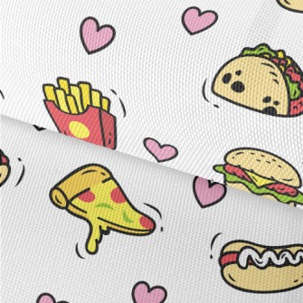 Delicious Fast Food Waterproof Oxford