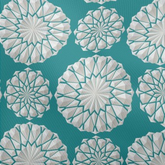 Polygonal Lace Flower Dobby