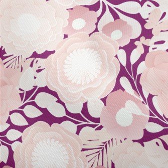 Dreamy Pink Flowers Dobby