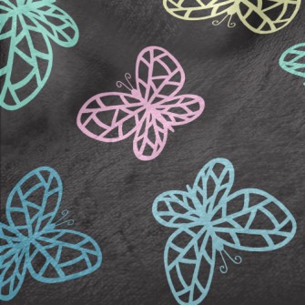 Colorful Basket With Empty But Minky