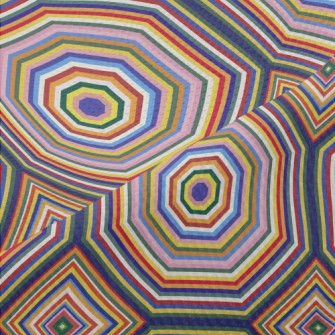 Colorful Octagon Piqué