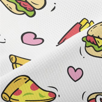 Delicious Fast Food Piqué