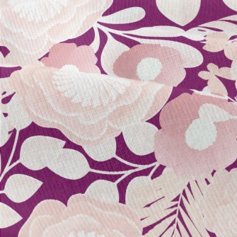 Dreamy Pink Flowers Modern Jersey