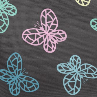 Colorful Basket With Empty But Pongee