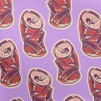 Twisted Coke Can Pongee