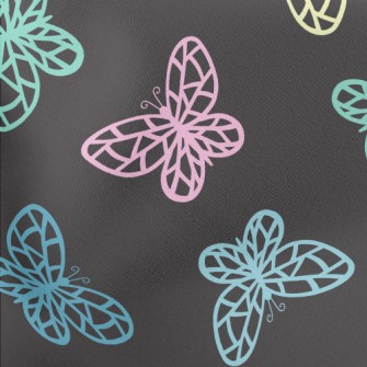 Colorful Basket With Empty But Lightweight Cotton Poplin