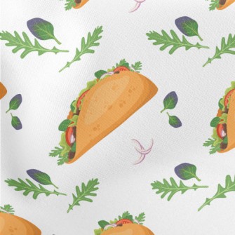 Mexican Tacos Lightweight Cotton Poplin