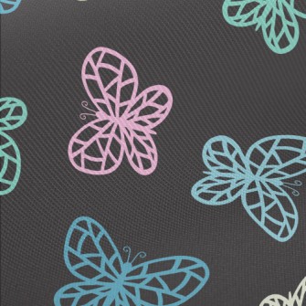 Colorful Basket With Empty But Midweight Cotton Poplin