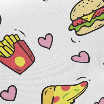 Delicious Fast Food Midweight Cotton Poplin